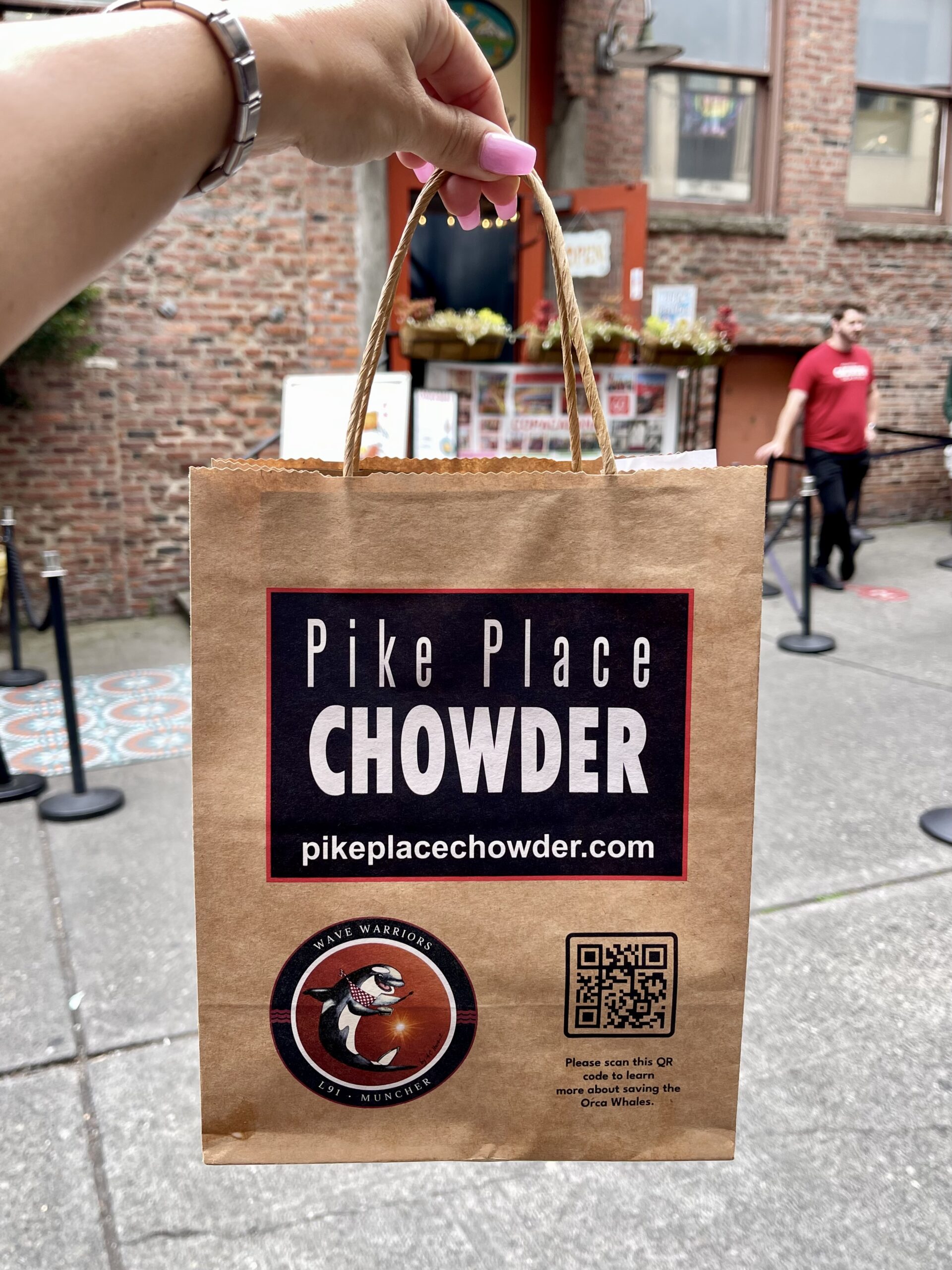 pike place chowder to go bag